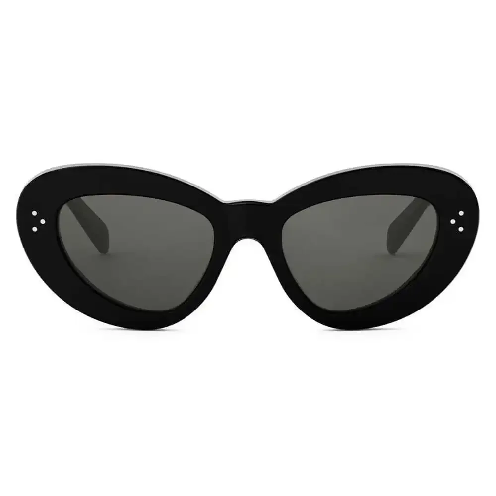 NWT Celine CL40320U-01A-52 Black 52mm Sunglasses
